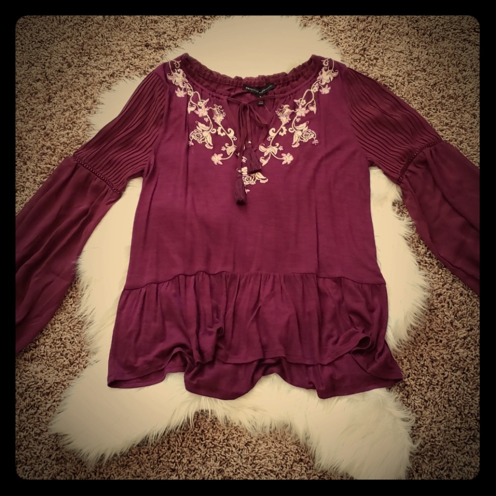 WHBM Peasant Top